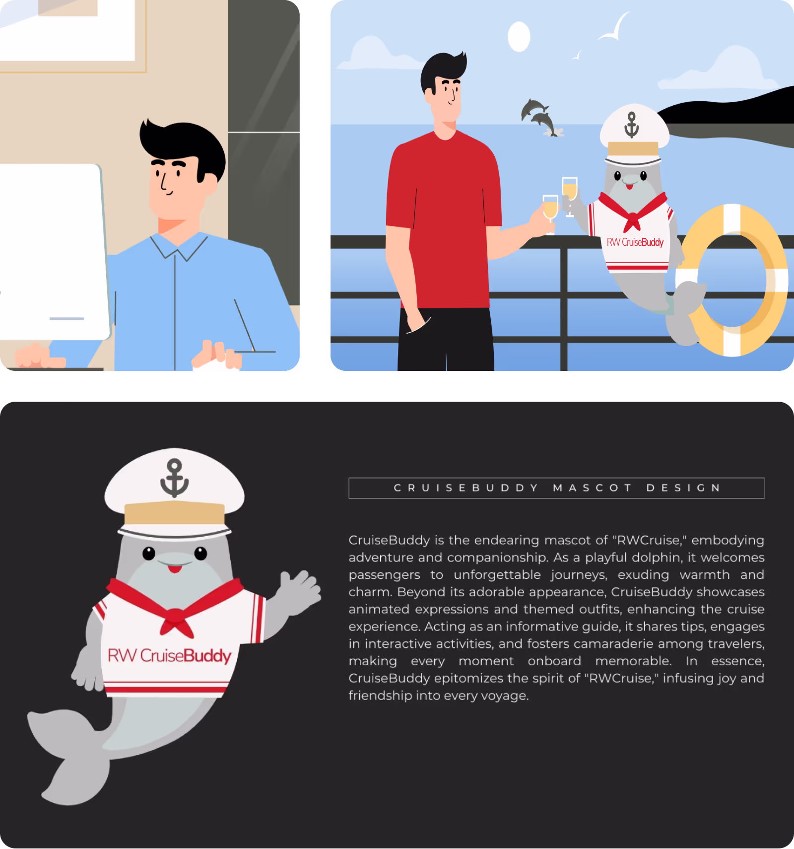 Scene from the explainer animation